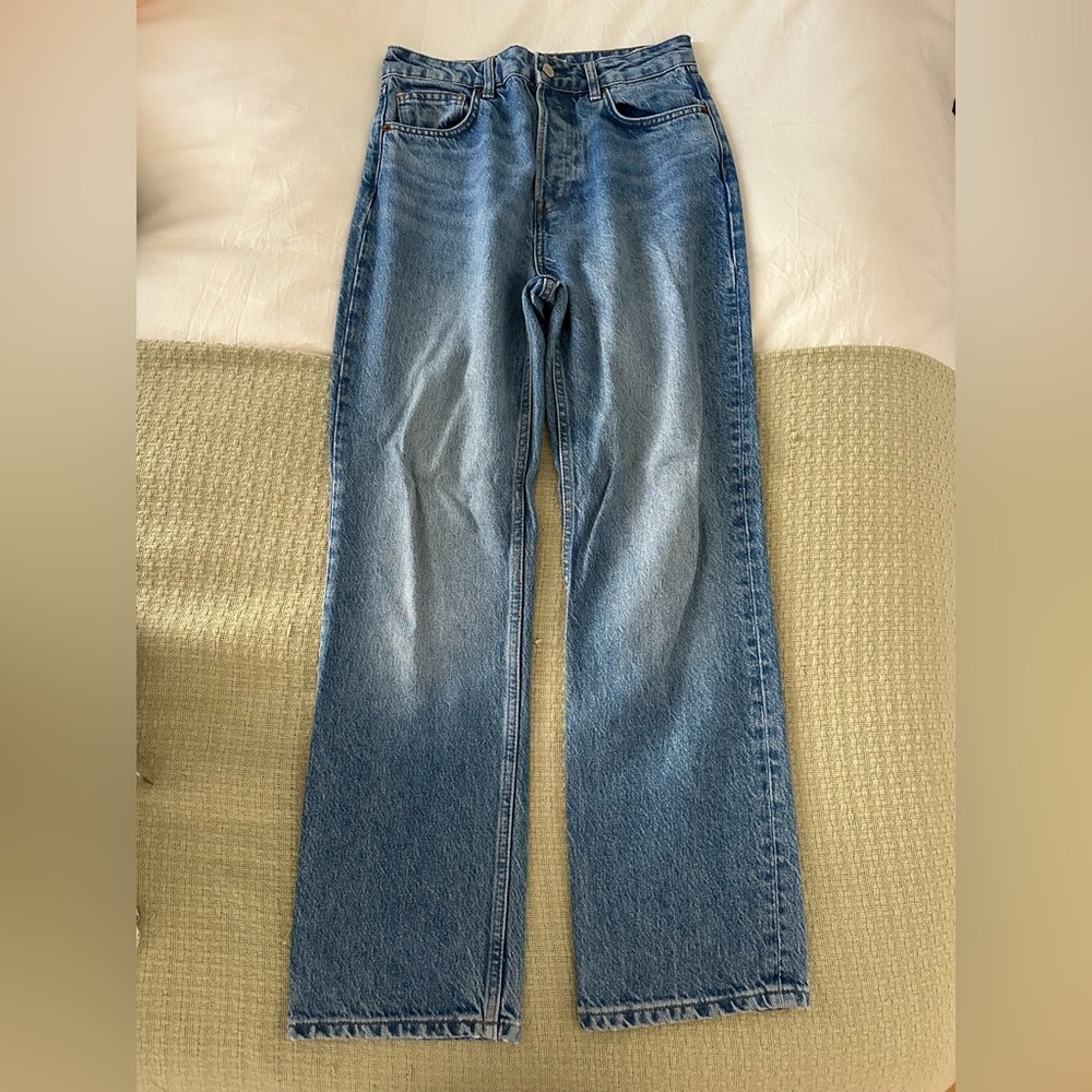 Reformation Cynthia High Rise Straight Jeans
